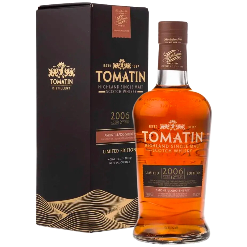 Tomatin 12 års 2006 Amontillado Sherry Limited Edition 46%