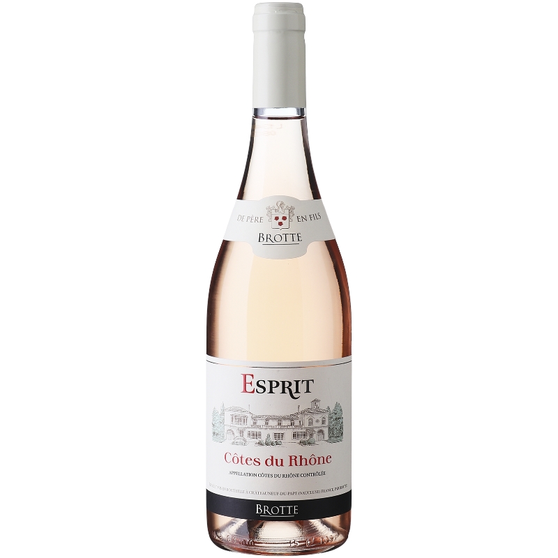 Brotte Esprit Barville Rosé Cotes du Rhone