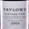 Taylor's Vintage 2003 Port