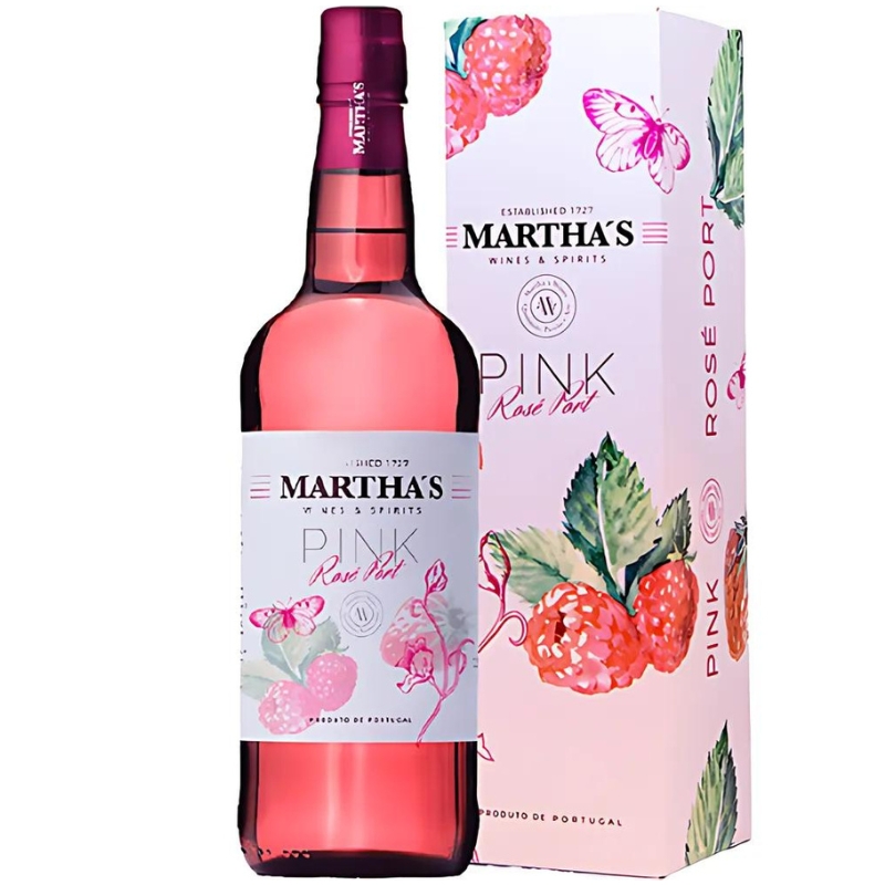 Martha's Pink Rose Port