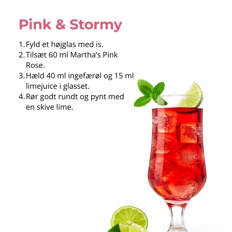 Pink & Stormy - Martha's Pink Rose Port