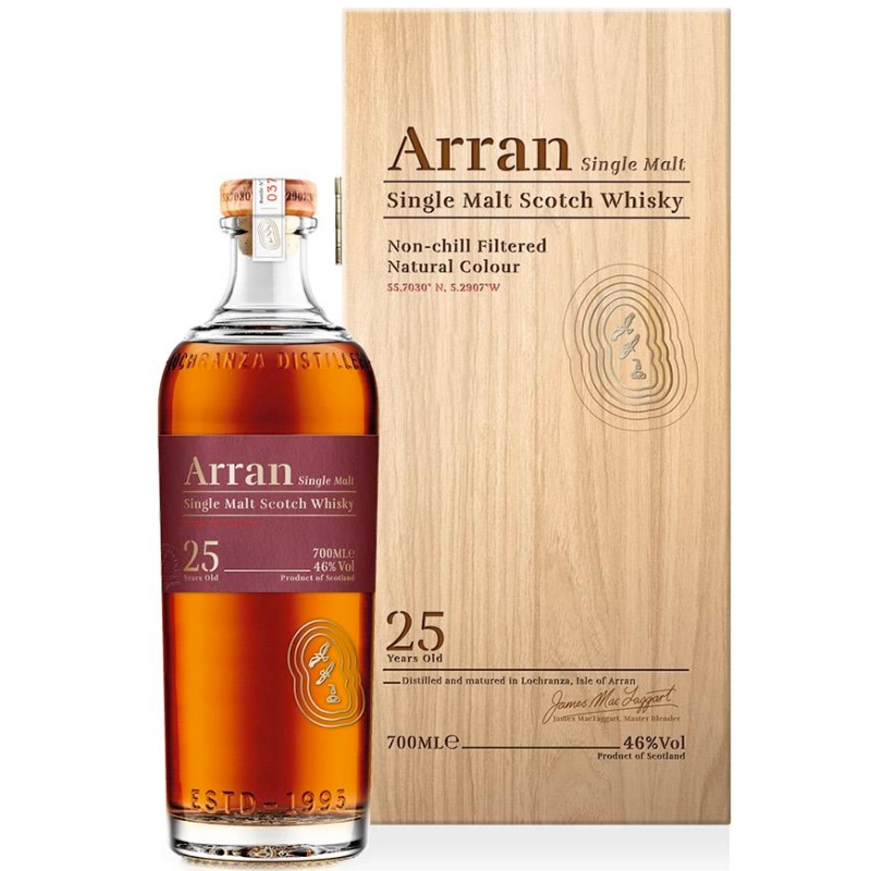 Arran 25 års Single Malt Whisky (Release 2022) 46%