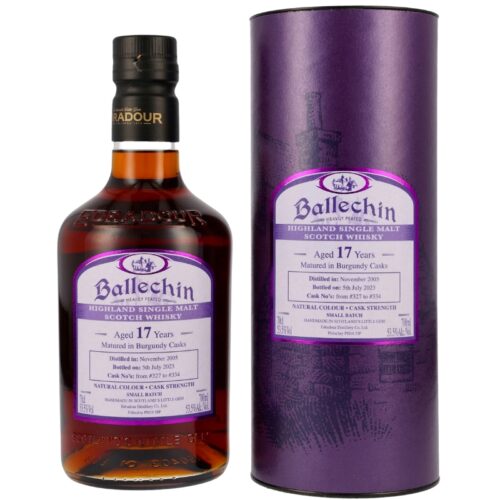 Ballechin 17 års 2005/2023 Burgundy Casks 53.5%