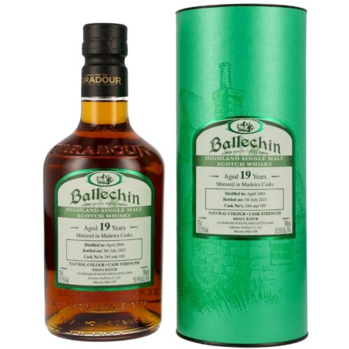 Ballechin 19 års 2004/2023 Madeira Casks 53.5%