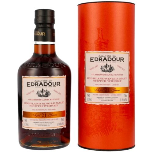 Edradour 21 års 2001/2023 Oloroso Cask Finish 52.1%