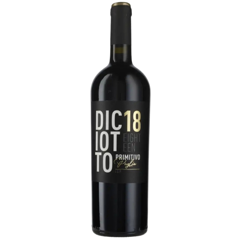 Primitivo Puglia Diciotto Nero Gradi 18%