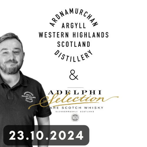 Adelphi / Ardnamurchan Whiskysmagning – 23.10.2024