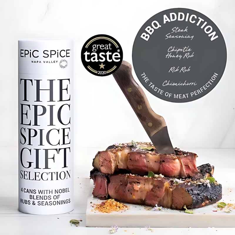 BBQ Addiction Krydderiblanding Gaveæske- Epic Spice