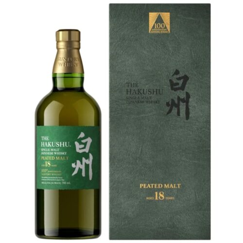 Hakushu 18 års Peated Malt 100th Anniversary Limited Release 48%