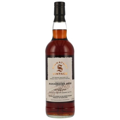 Auchroisk 2010 13 års 100 Proof Edition #12 Signatory Vintage 57,1%